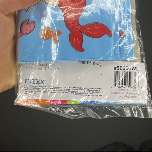 Intex Mermaid Inflatable Arm Bands Swim Aid Floaties Y - Picture 6 of 8